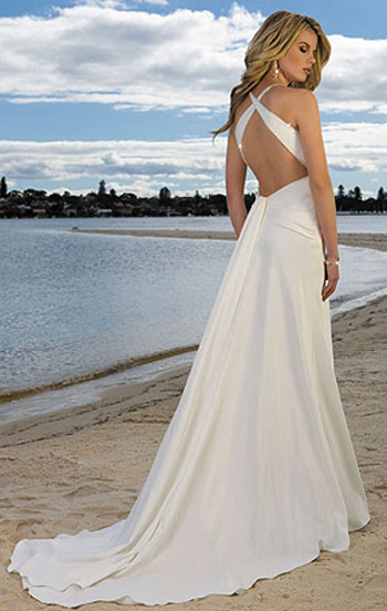 Orifashion HandmadeChic Beach Bridal Gown / Wedding Dress BE017
